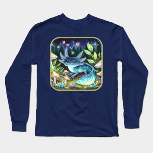 Axolotl Art #3 | Axolotl Lover Long Sleeve T-Shirt
